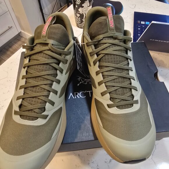 Arc'teryx Norvan LD 3 GTX Trail Running Shoes Tatsu / Forage Mens Size US 12 NEW - Picture 4 of 10